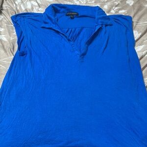Banana Republic Cobalt Blue Collared Shirt